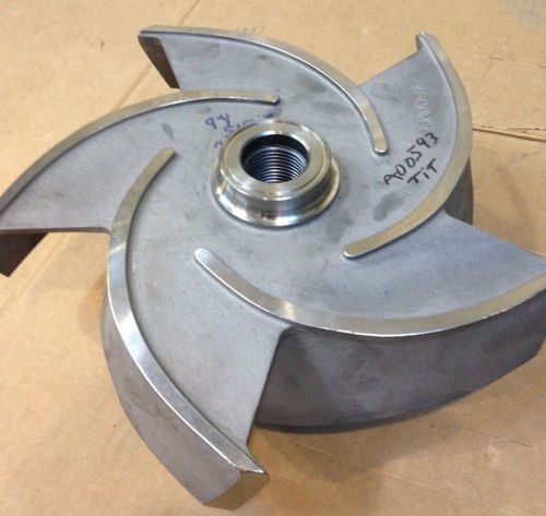 Impeller for Goulds 3196 XLT 8x10-13 Pump 5 vane D02490A   A01842