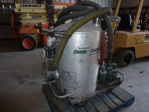 Conde vacuum pump liquid waste removal system ~ portable unit for sale