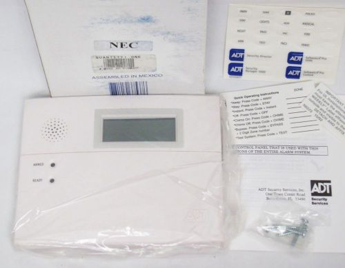 New honeywell ademco adt 6150 fixed wall keypad security alarm system l1 for sale