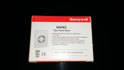 (lot of 5) honeywell wave 2 siren security 106db for sale