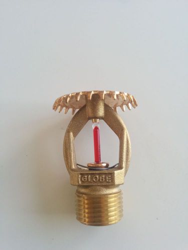 Globe Brass Quick Response Upright 1/2&#034; NPT Fire Sprinkler Heads K=5.6 -GL5615