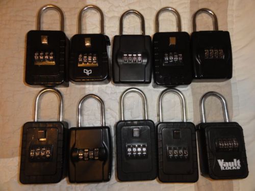 Lock box for realtor keys (10)