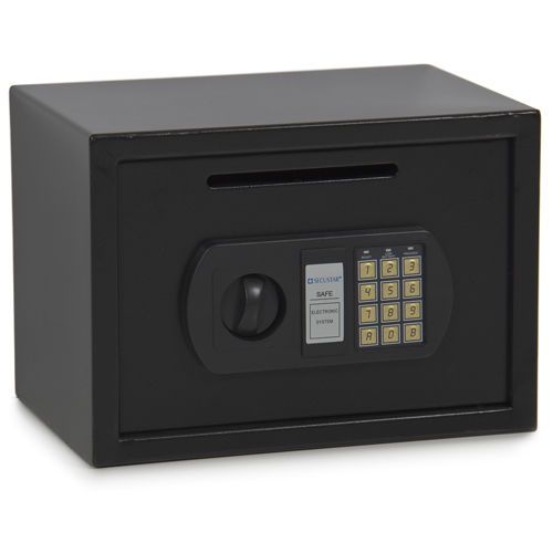0.8CF Digital Home Hotel Depository Security Drop Box Safe for Cash Jewelry Gun