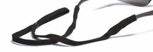 1 PIECE OF SAFETY GLASSES ADJUSTABLE CORD - BLACK - ONE SIZE FITS ALL
