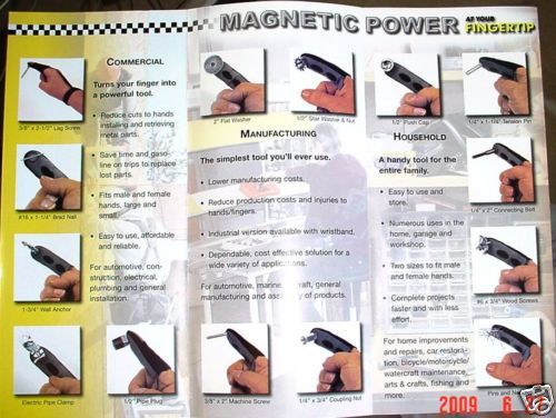 10 Magnetic finger gloves