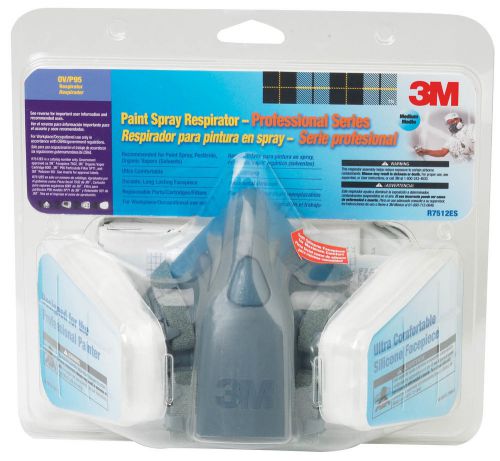 3m professional series respirator assembly with case 7512pa1-a for sale