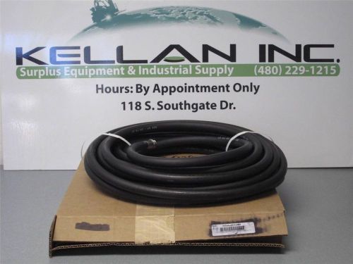 Msa 481080   50&#039; neoprene breathing air hose w/ss fittings (3/8&#034; id) for sale