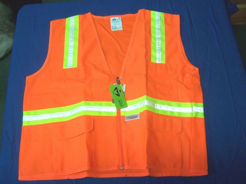 WW Safety Vest with Reflective Stipes XL 8038A