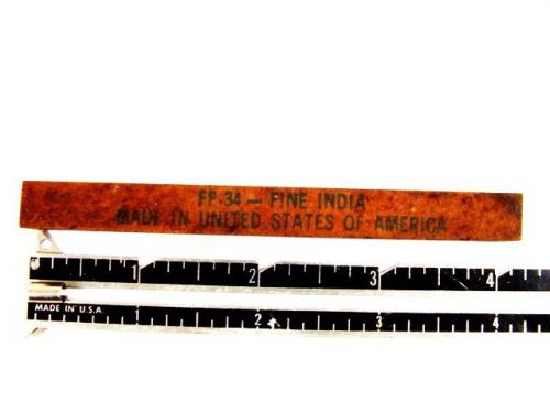 Ff-34 fine india sharpening honing stone new unused for sale