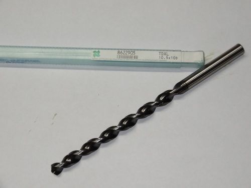 Osg 10.5mm 0.4134&#034; wxl fast spiral taper long length twist drill cobalt 8622905 for sale