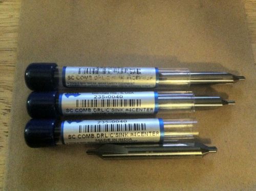 3 solid carbide drill countersink combo # 4 double ended made in the usa for sale