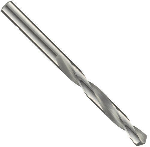 Precision Twist D33F Solid Carbide Short Length Drill Bit  Uncoated (Bright) Fin