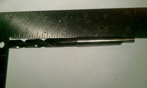 CLE-FORGE 7/16&#034; HS 1MT TAPER SHANK DRILL BIT 6-1/8&#034; OAL machinist gunsmith lathe