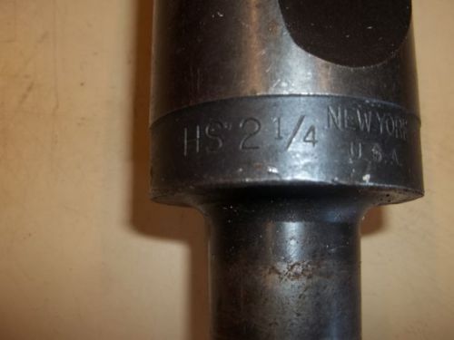 2-1/4&#034; hss taper shank twist drill for sale