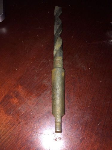 Vintage Drill Bit 9/16 Standard Tool Co. Tapered Shank Looks And Feels Sharp