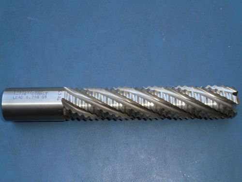 END MILL NEW ROUGH CUTTER  FASCUT 1 1/4 USA COBALT 6 FLUTE G9