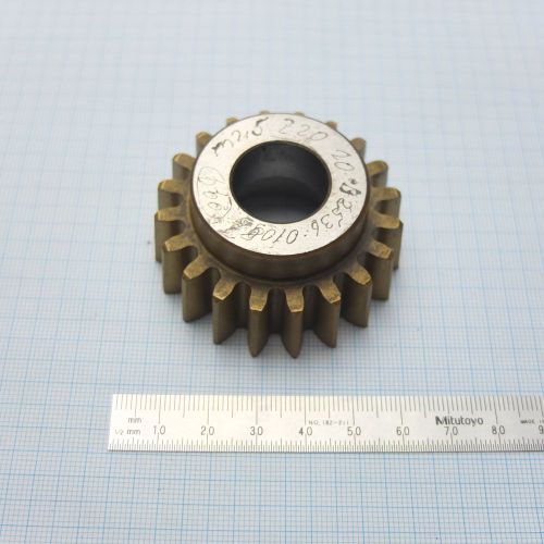 Module gear shaper cutter m2,5 z20 hss+tin modulfraser schneidrad zahnradfraser for sale