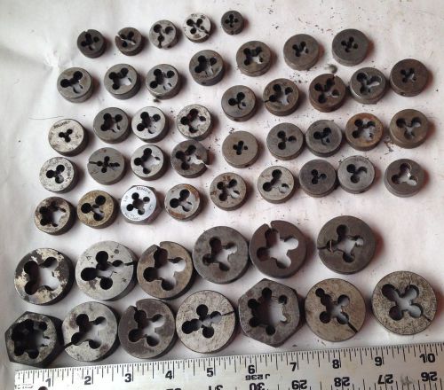 Lot of 52 machinist lathe die(s) tools - various sizes &amp; shapes included for sale