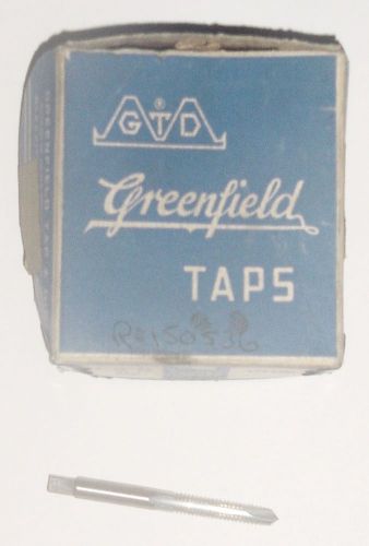Greenfield GTD Gun Tap, 3/16-28, SS, Special SH-52, NEW