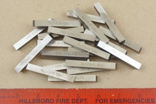 Lot of 20 new unused hss 5/16&#034; cutting tool bits 4 machinist metal turning lathe for sale