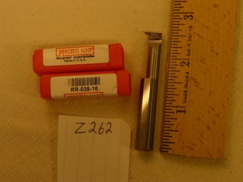 3 NEW MICRO 100 CARBIDE RETAINING RING GROOVING TOOL RR-039-16 (Z262)