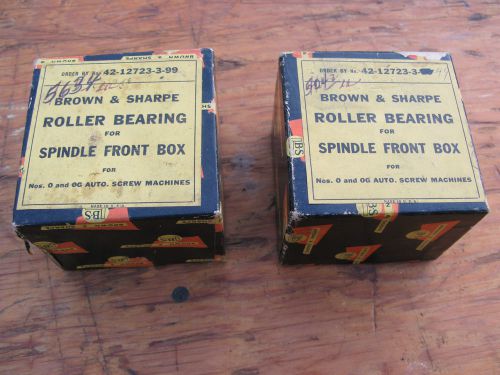 Brown &amp; sharpe 42-132723-3-99 bearing spindle front box for 0 &amp; og screw machine for sale