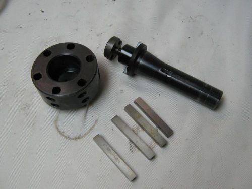 Bridgeport fc 3 fly cutter with no. 3 shell mill holder shank r-8, 3 rake angles for sale