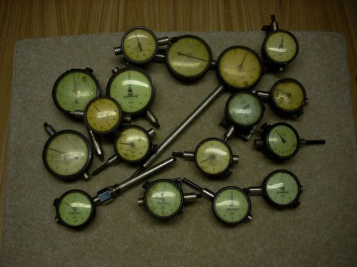 Lot of 17 federal dial indicators for sale