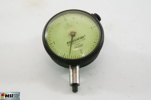 Federal C1/2K .00005&#034; Dial Indicator w/ 1yr ISO 17025 Calibration