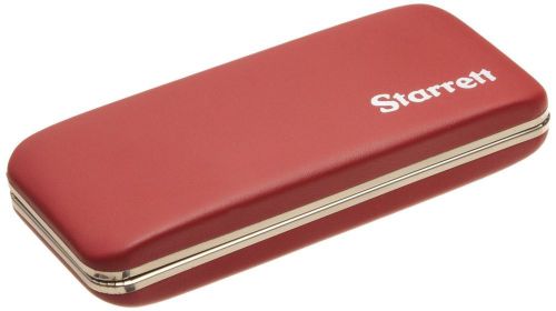 Starrett deluxe padded case for 1&#034; micrometer price drop for christmas !!! for sale