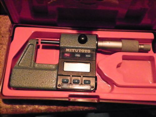 Mitutoyo digital micrometer 293-311 for sale