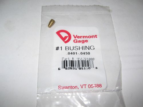 Vermont Gage Bushing, .0401”-.0450”