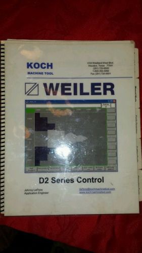 Weiler Lathe Manual