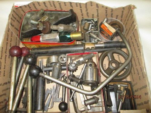 MACHINIST LATHE MILL Lot of Machinist Gage Wheel Chuck Cutters  Parts  Etc