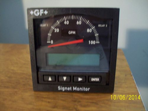 Signet 3-5500 flow monitor for sale