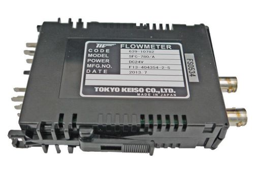 Tokyo Keiso SFC-780/A 639-10782 24VDC UCUF Converter for Ultrasonic Flowmeter