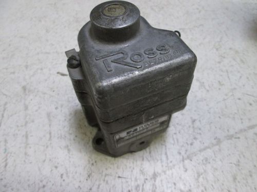 Ross 487c93 valve *used* for sale