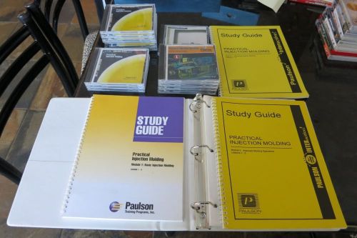 Injection molding home study course for sale