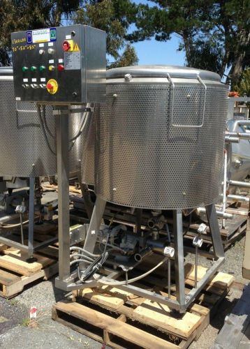 150 gallon stainless steel mix tank for sale