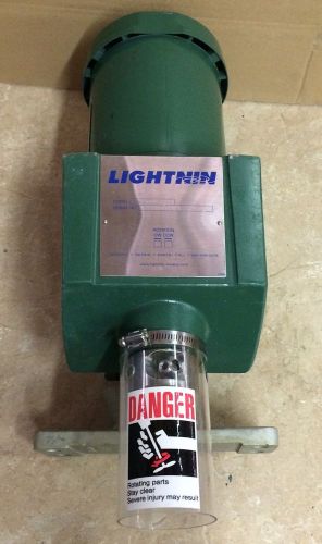 Lightnin Dura-Mix Energy Efficient XJ-65 Mixer Motor ~ .65 HP ~ 208-220/440V ~CW