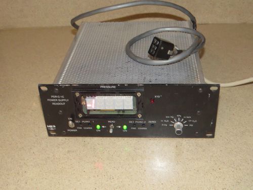 MKS INSTRUMENTS  PDR-C-1C POWER SUPPLY READOUT - (MKK1)
