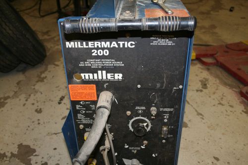 Millermatic 200 mig welder