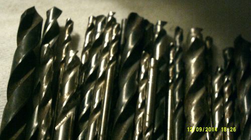 Drill bit lot, many sizes, drill press,wood, metal,over 40 pcs,woodworking lot for sale