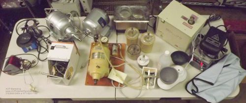 Large dental lab equipment lot lathes mixer vacuum and more for sale