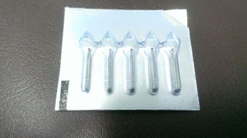 Two Striper FG burs, Dental Diamonds - L115MF3 round burs-  5-pack