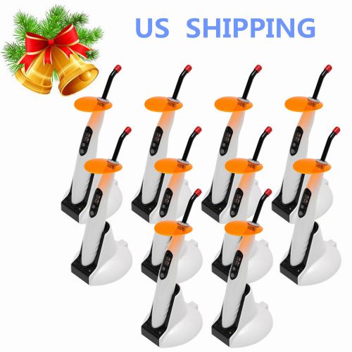 10 pcs dental wireless cordless curing light led lamp big sale ? from usa ? for sale
