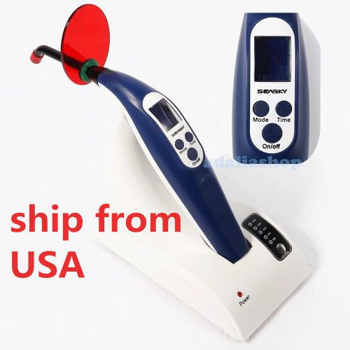 Dental T2 Wireless/Cordless LED Lamp Curing Light 1200mw US Shipping BIG SALE