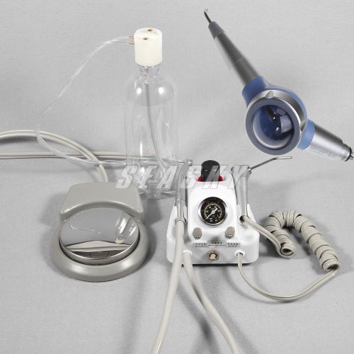 Portable dental turbine unit 4 holes + high speed hnadpiece +air polisher prophy for sale