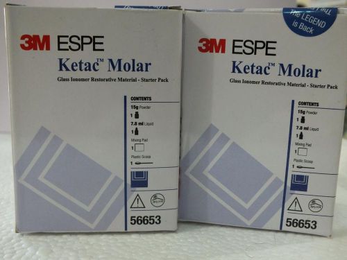 15gm X2 pack Glass IONOMER 3M ESPE Ketac Molor Set