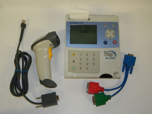 Triage MeterPro, Biosite Incorporated, E189102, Symbol Barcode Scanner LS2208